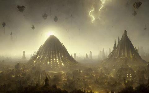 第二届AI绘画科幻艺术大赛作品欣赏