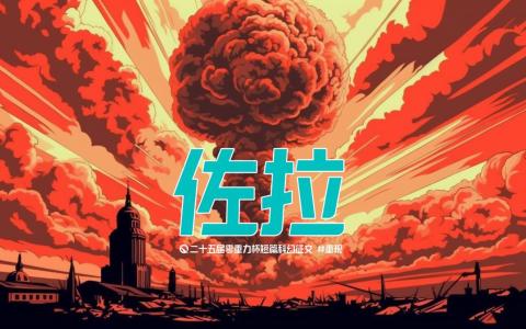 海报素材由AI绘制