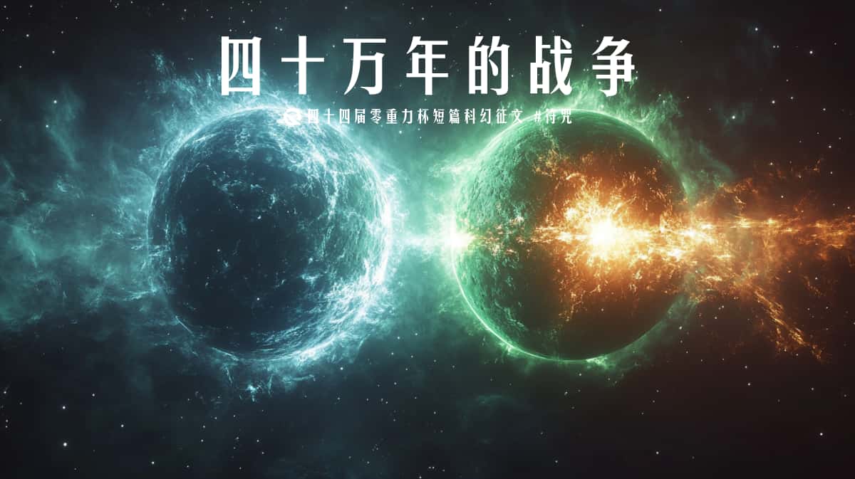 第四十四届零重力杯短篇《四十万年的战争》评论