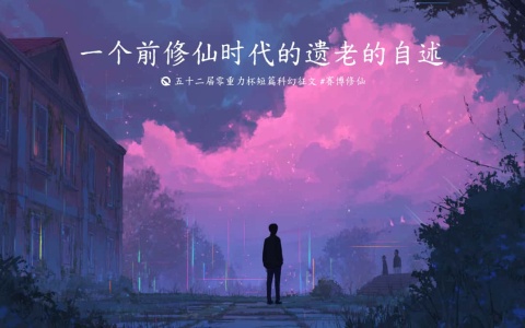 第五十二届零重力杯短篇《一个前修仙时代的遗老的自述》评论