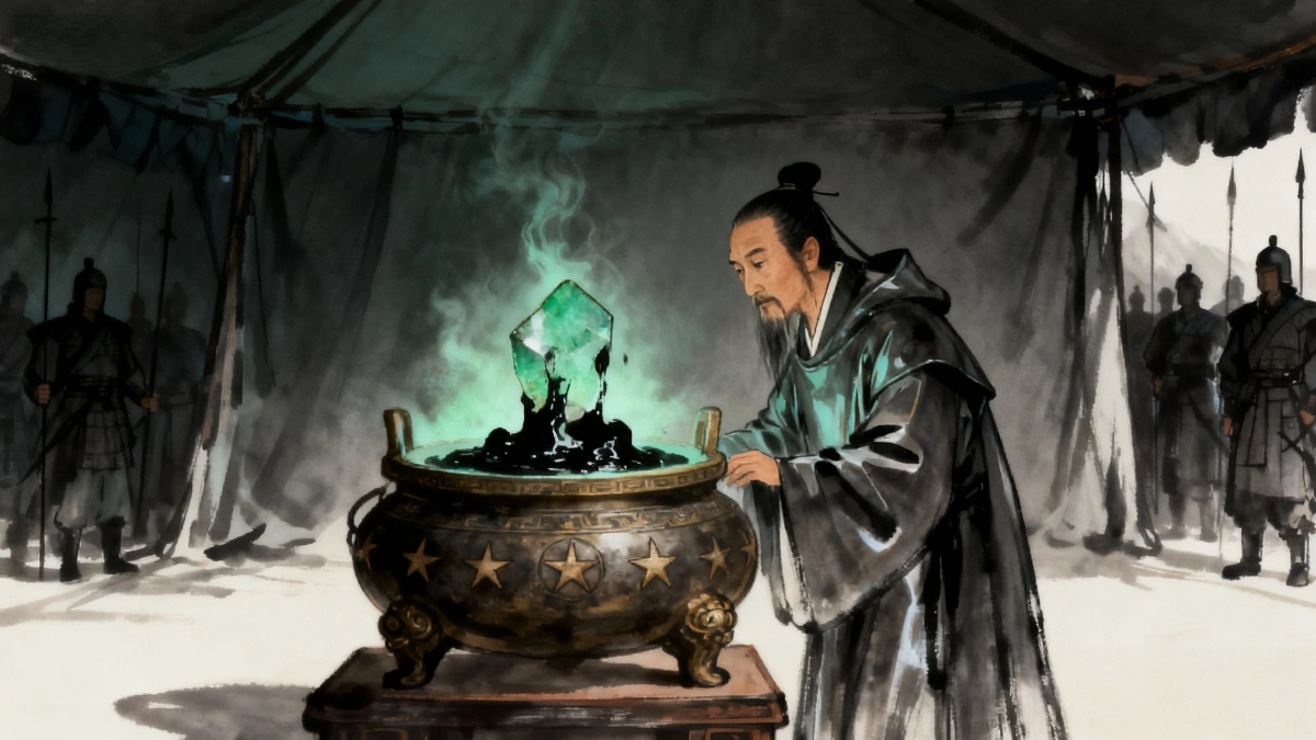 见天灯仲达失色，陨将星武侯归天