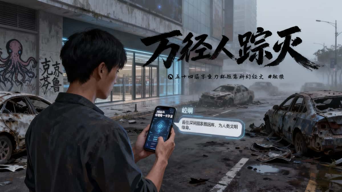 第五十四零重力杯短篇《万径人踪灭》评论