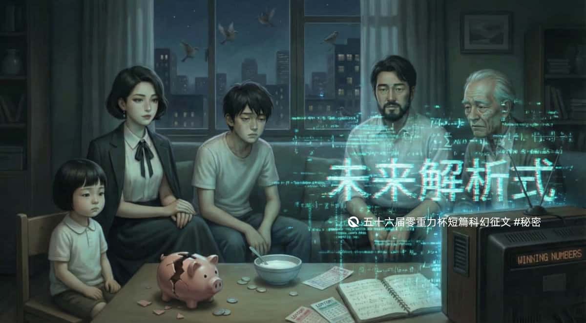 第五十六届零重力杯短篇《未来解析式》评论