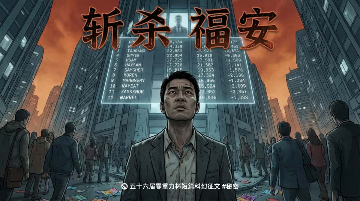 第五十六届零重力杯短篇《斩杀福安》评论