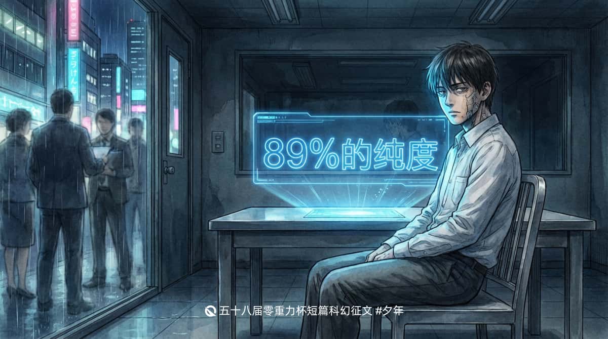 第五十八届零重力杯短篇《89%的纯度》评论