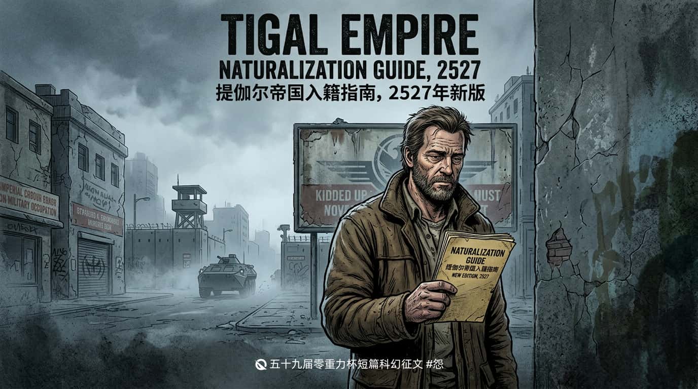 第五十九届零重力杯短篇《提伽尔帝国入籍指南，2527年新版》评论