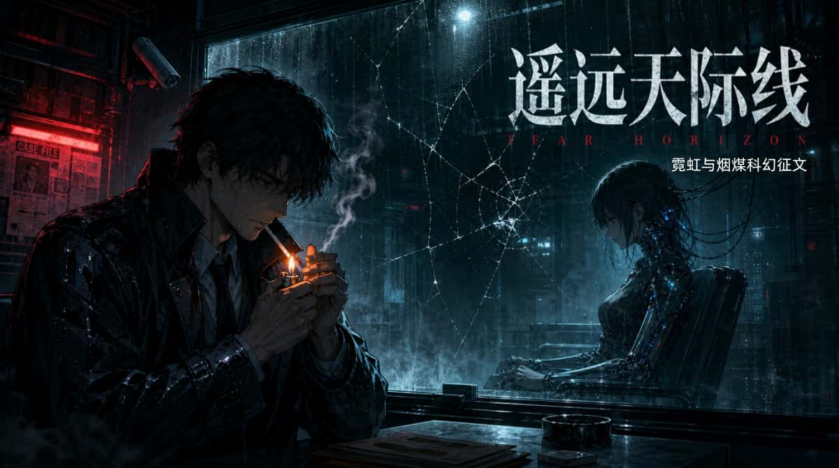 霓虹与烟煤科幻征文作品《遥远天际线》