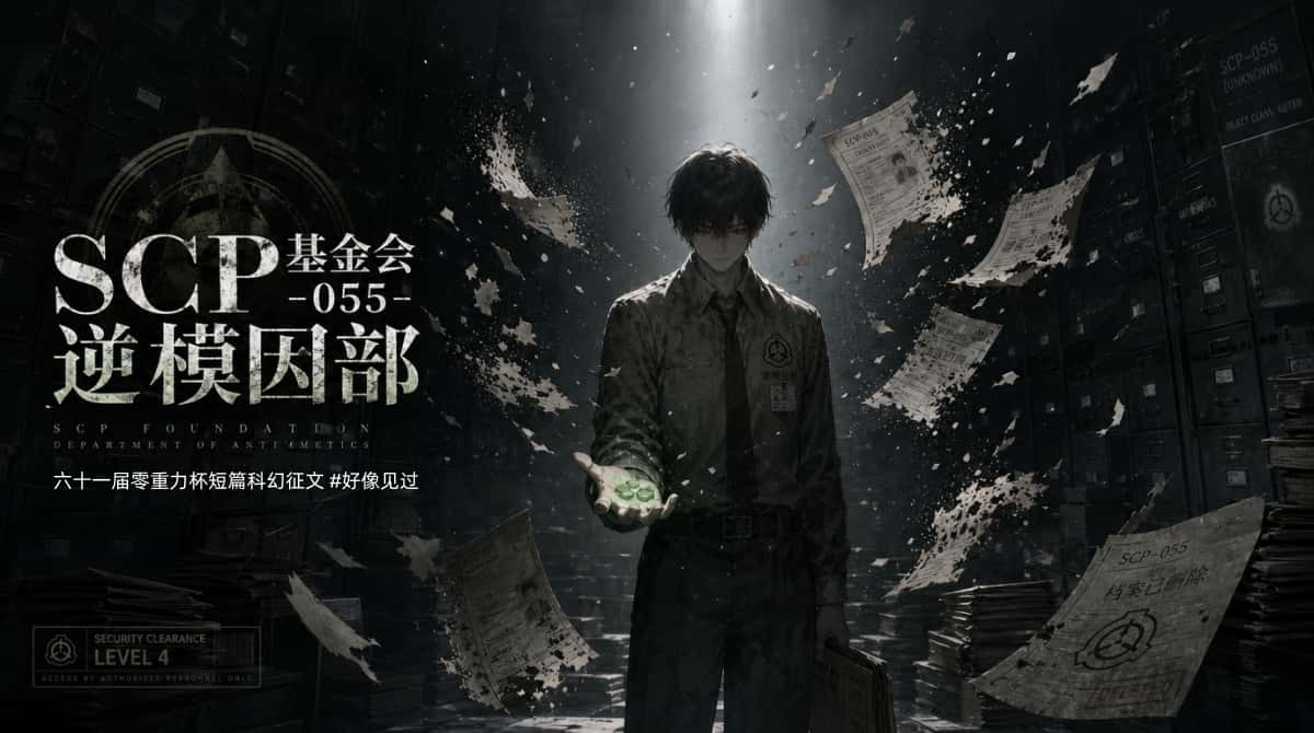 第六十一届零重力杯短篇《SCP基金会-055-逆模因部》评论