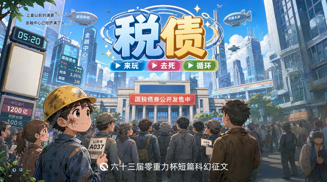 第六十三届零重力杯短篇科幻征文：税债