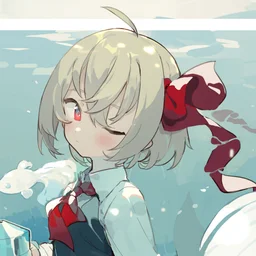碧天红月