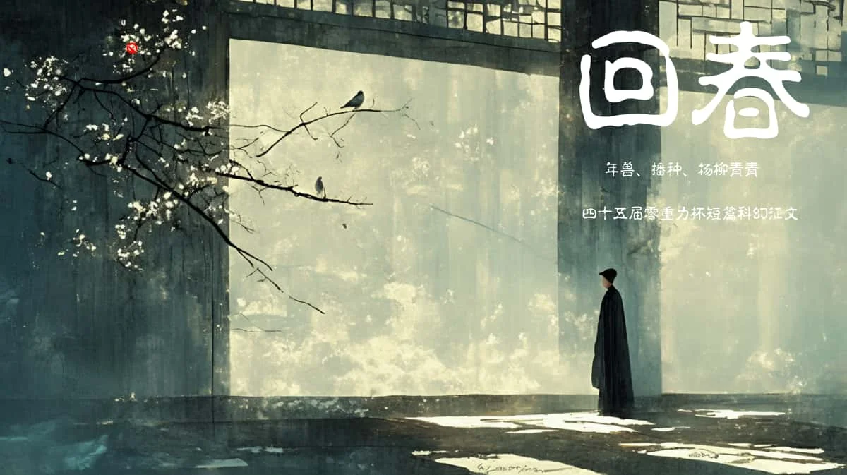 第四十五届零重力杯短篇科幻征文:回春