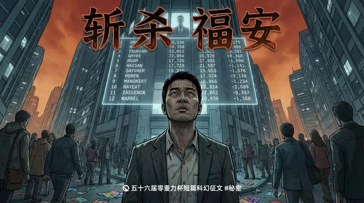 第五十六届零重力杯短篇《斩杀福安》