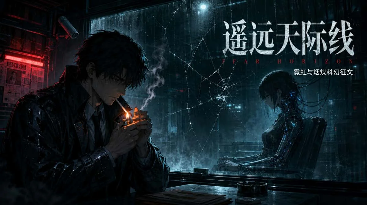 霓虹与烟煤科幻征文作品《遥远天际线》