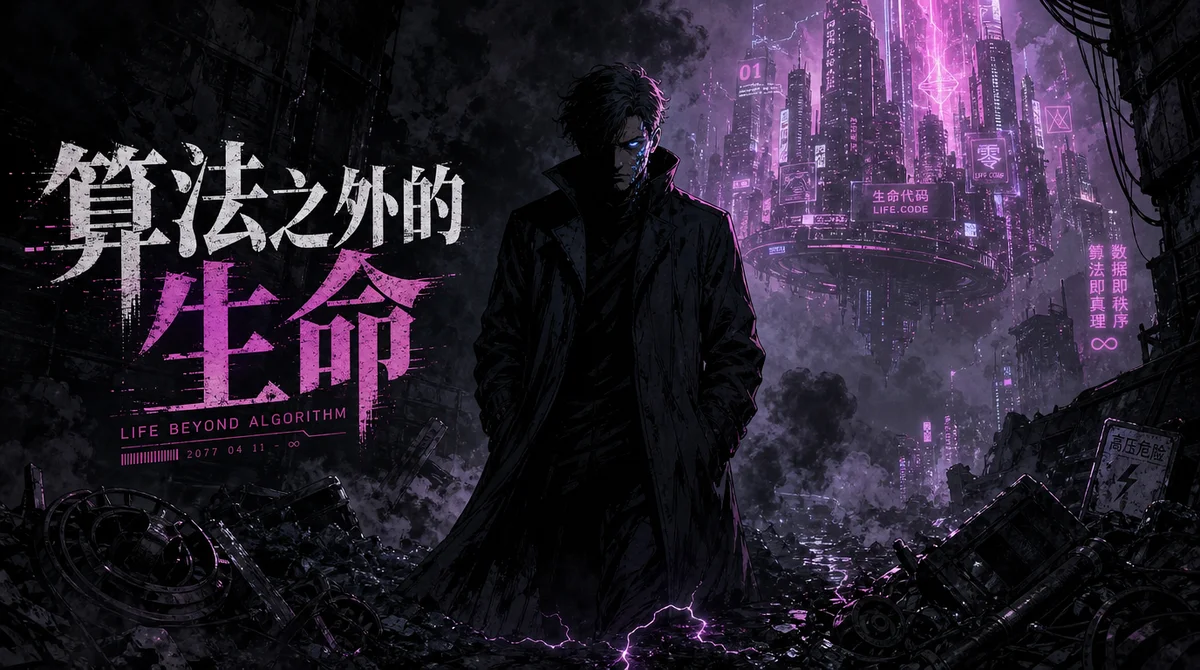 霓虹与烟煤科幻征文作品《算法之外的生命》