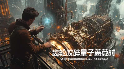 第四十七届零重力杯短篇《齿轮咬碎量子蔷薇时》