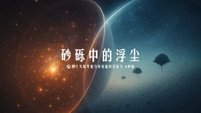第四十九届零重力杯短篇《砂砾中的浮尘》