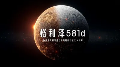 第四十九届零重力杯短篇《格利泽581d》