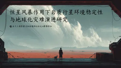 第五十二届零重力杯短篇《恒星风暴作用下岩质行星环境稳定性与地球化灾难演进研究》