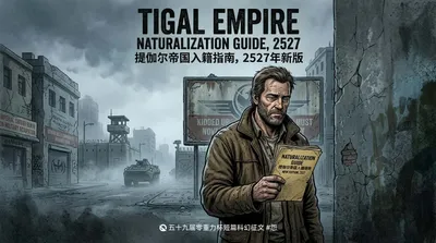 第五十九届零重力杯短篇《提伽尔帝国入籍指南，2527年新版》