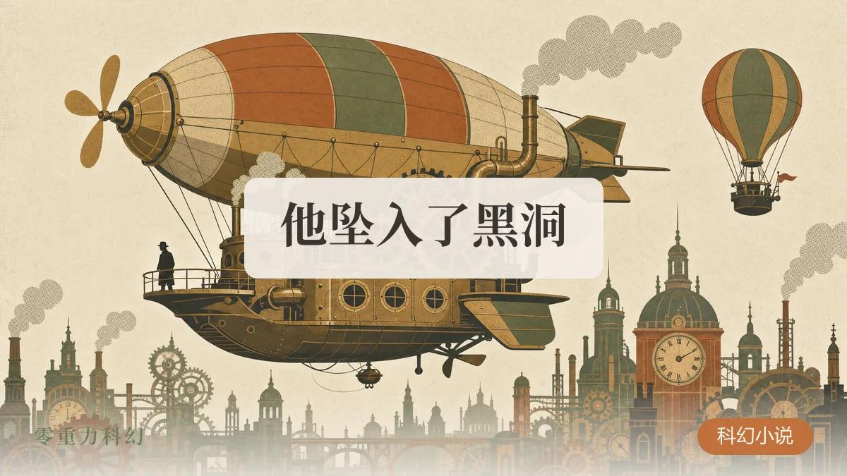 他坠入了黑洞