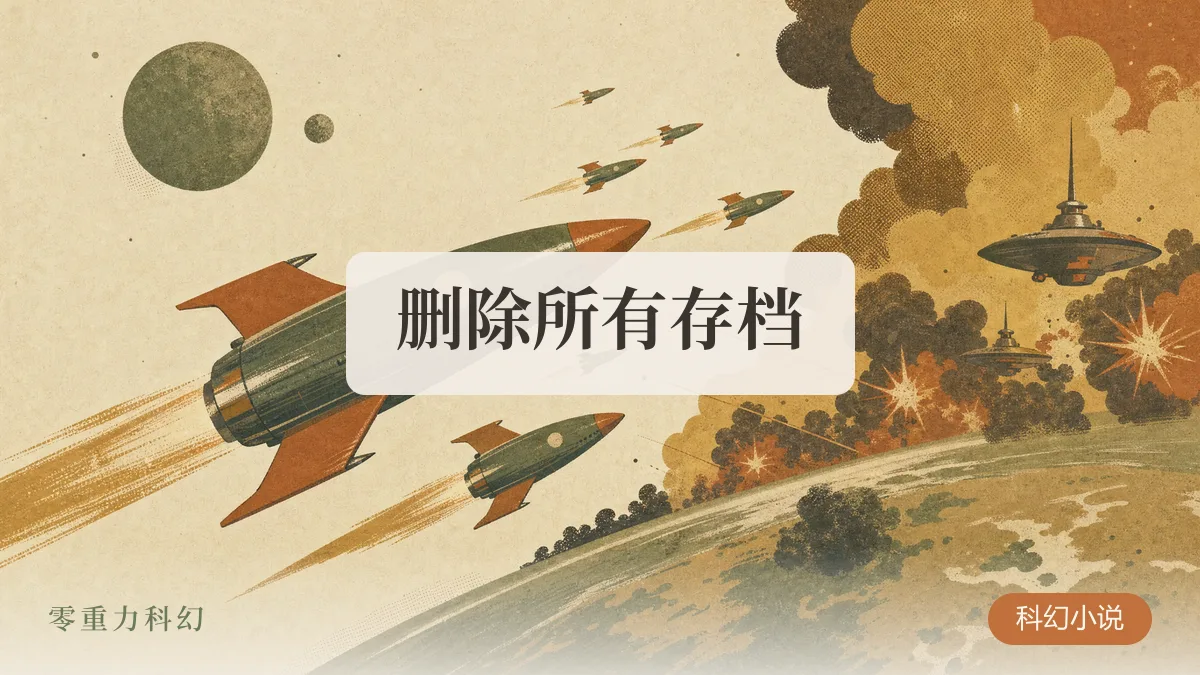 删除所有存档