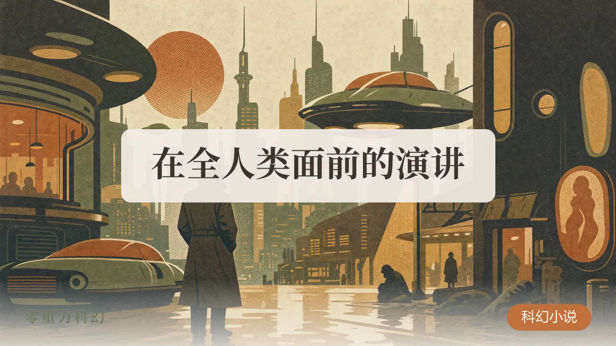 在全人类面前的演讲