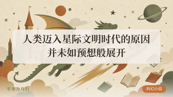 人类迈入星际文明时代的原因并未如预想般展开