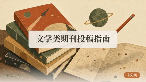 文学类期刊投稿指南