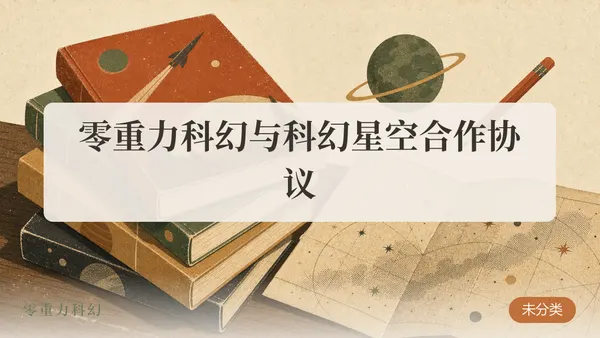 零重力科幻与科幻星空合作协议